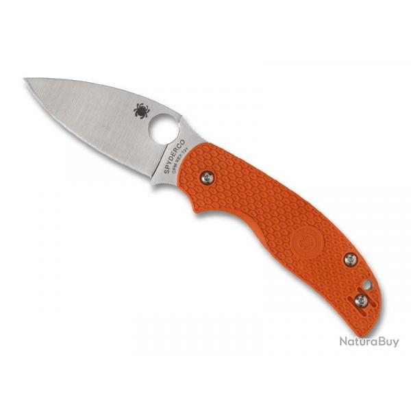 COUTEAU SPYDERCO SAGE 5 NYLON/FIBRE DE VERRE ORANGE