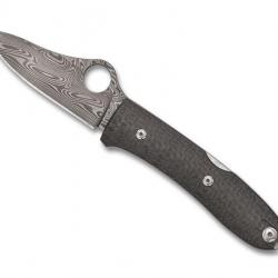 COUTEAU SPYDERCO SPYOPERA FIBRE DE CARBONE DAMAS SPRINT