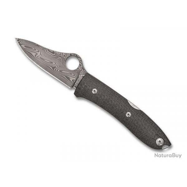 COUTEAU SPYDERCO SPYOPERA FIBRE DE CARBONE DAMAS SPRINT