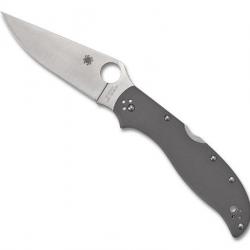 COUTEAU SPYDERCO STRETCH 2 XL G10 GRIS