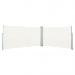 Auvent latéral rétractable Crème 160x600 cm alsavelo