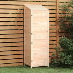 Remise de jardin 55x52x174,5 cm Bois de sapin solide alsavelo