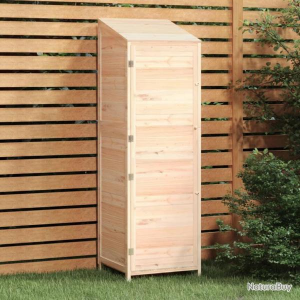 Remise de jardin 55x52x174,5 cm Bois de sapin solide alsavelo