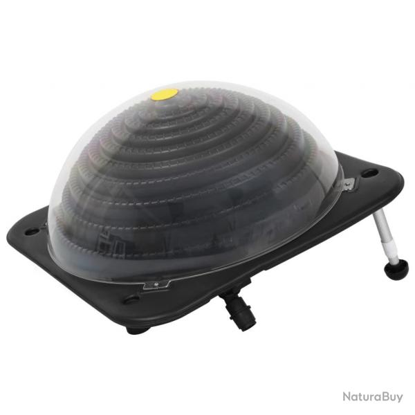 Chauffage solaire de piscine 75x75x36 cm HDPE Aluminium alsavelo