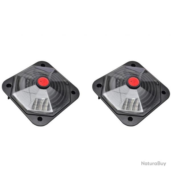 Lot de 2 chauffages solaires pour piscine 735 W alsavelo