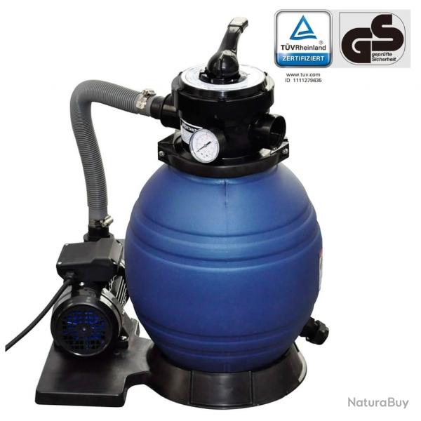 Pompe  filtre  sable 400 W 11000 l/h alsavelo