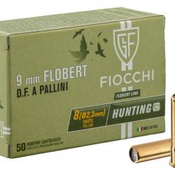 Munitions Fiocchi 9mm Flobert plombs 6