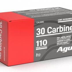 Munitions 30 Carbine Aguila FMJ 110gr par 50