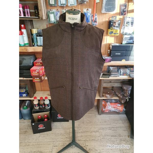 Gilet sans manche tweed Game Stagunt XXL