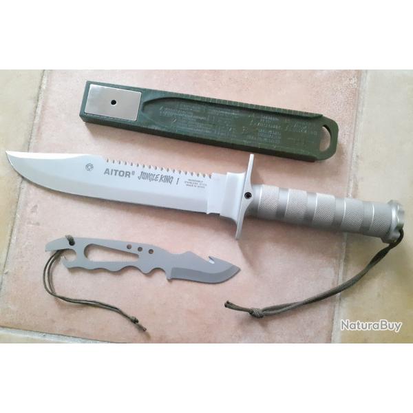 Ator Jungle King 1 couteau de survie