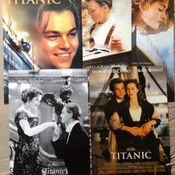 Affiche, poster, Lot de 5 Affiches du film TITANIC 43 x 61 cm