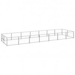 Chenil Argenté 14 m² Acier alsavelo