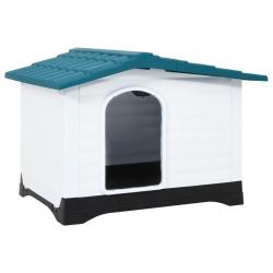 Niche pour chien Bleu 90,5x68x66 cm Polypropylène alsavelo
