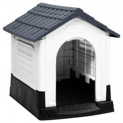 Niche pour chien Bleu 57x68x66 cm Polypropylène alsavelo