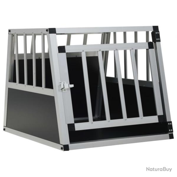 Cage pour chien avec une porte 54 x 69 x 50 cm alsavelo