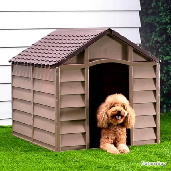 Niche pour chien Marron 86x84x82 cm Polypropylne alsavelo