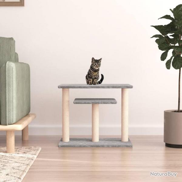 Arbres  chat avec plates-formes gris clair 62,5 cm alsavelo