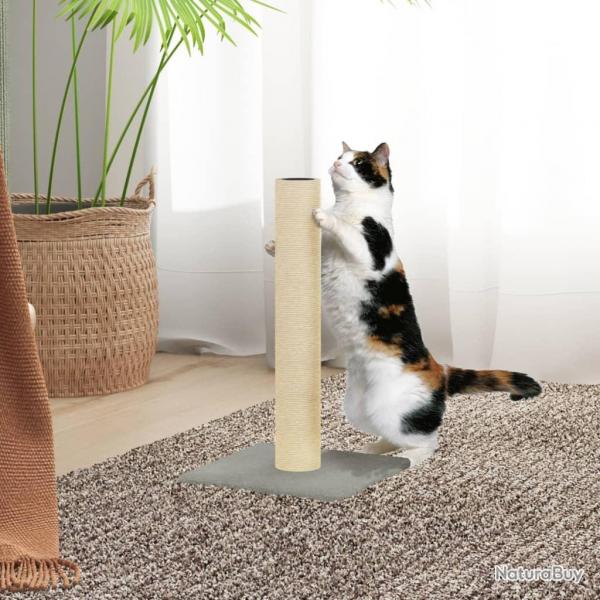 Arbre  chat Gris clair 22x22x45 cm alsavelo