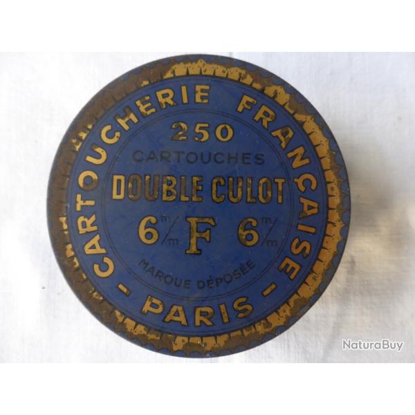 Ancienne boite de 250 cartouches double culot 6mm neuve