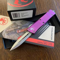 Microtech Knives Troodon Violet Satin Neuf