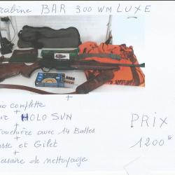 Carabine bar Browning