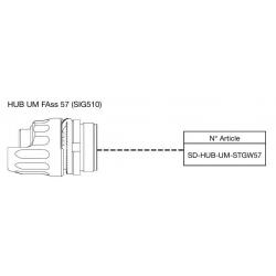 Adaptateur B&T HUB UM FAss 57 (SIG510)