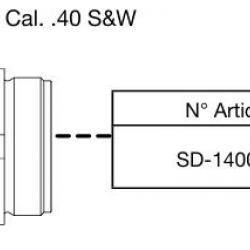 Adaptateur B&T HUB SQD Cal. .40 S&W