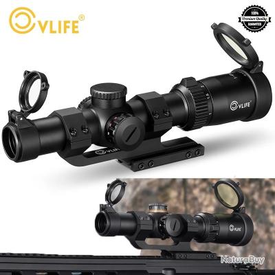 Protecteur De Lunette De Visée Airsoft 20 Mm - En Alliage D'Aluminium, Réglable, Pour Carabine - Protection Oculaire