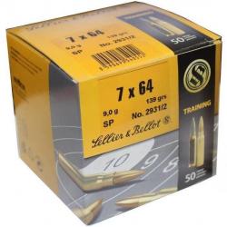 Balles Sellier & Bellot Soft Point - Cal. 7x64 - 50