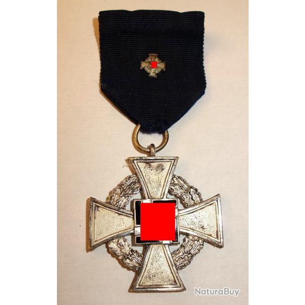 CROIX ALLEMANDE POUR 25 DE SERVICE /IIIme REICH.  /8890