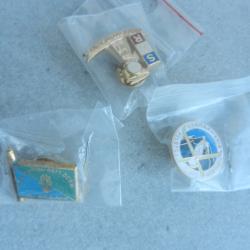 lot de 3 pin's Gendarmerie - garde républicaine - Peloton Haute Montagne - escadron 24/1 DEGM