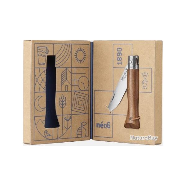 nouveau no6 Opiflex Noyer Noir, Opinel