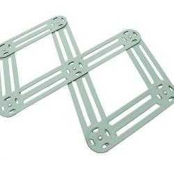 Dessous de plat extensible Vintage, Couleur vert pastel [Roger Orfèvre]