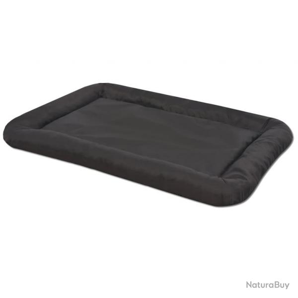 Matelas pour chiens Taille L Noir alsavelo