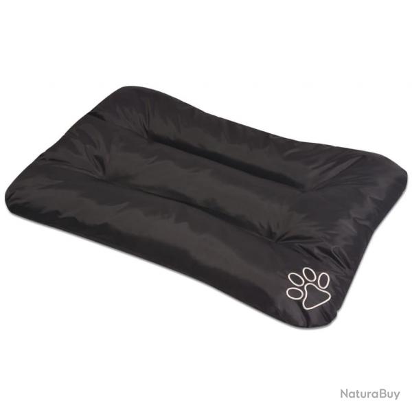 Matelas pour chiens Taille XXL Noir alsavelo