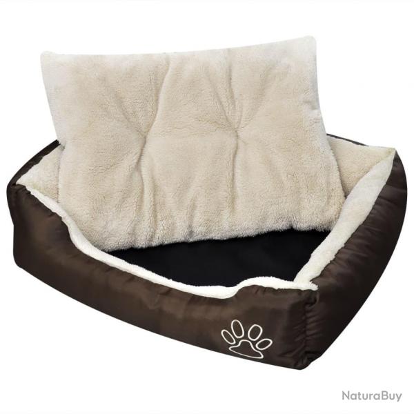 Lit chaud pour chiens avec coussin rembourre L alsavelo