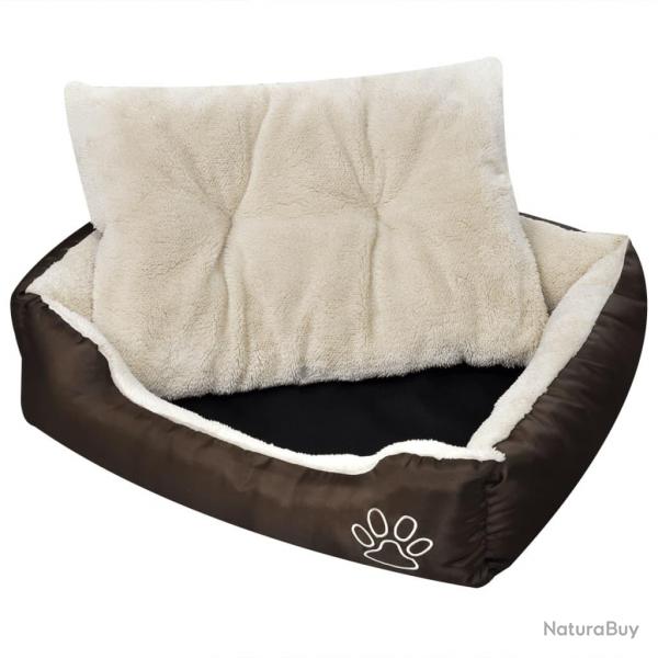 Lit chaud pour chiens avec coussin rembourr Taille S alsavelo