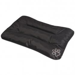 Matelas pour chiens Taille L Noir alsavelo