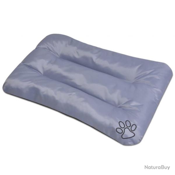 Matelas pour chiens Taille XL Gris alsavelo