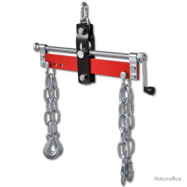 Outil de levage avec manivelle pour moteurs 900 kg alsavelo