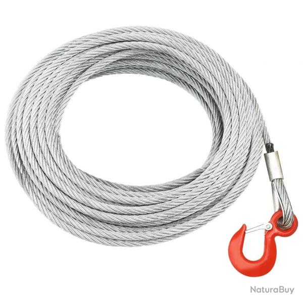Cble mtallique 800 kg 20 m alsavelo