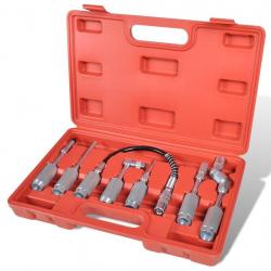 Kit d'adapteur pour pistolet à graisse 7 pièces alsavelo