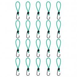 Cordes élastiques avec crochets 20 pcs 15 cm alsavelo