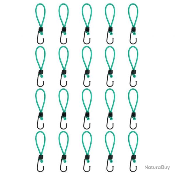 Cordes lastiques avec crochets 20 pcs 15 cm alsavelo