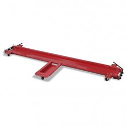 Chariot de moto Rouge alsavelo