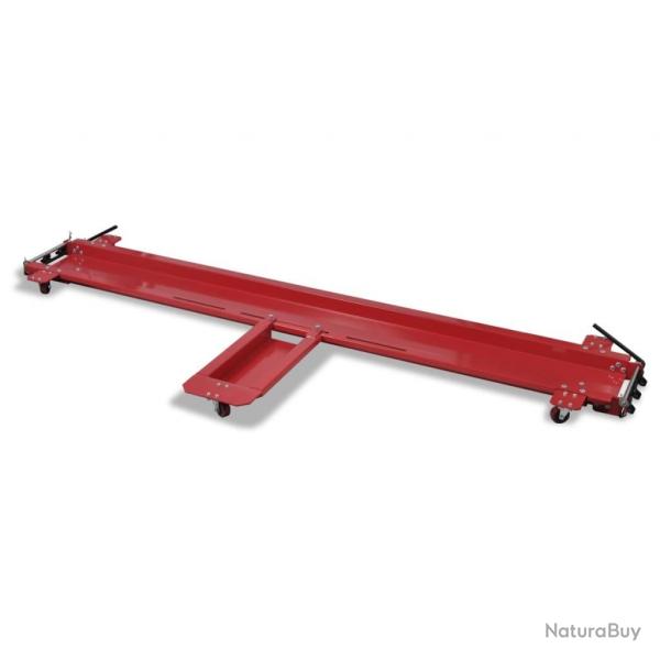 Chariot de moto Rouge alsavelo