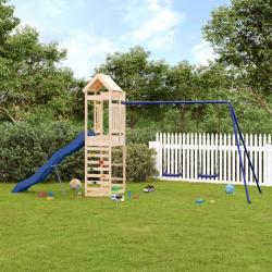 Aire de jeux d'extérieur bois de pin massif alsavelo