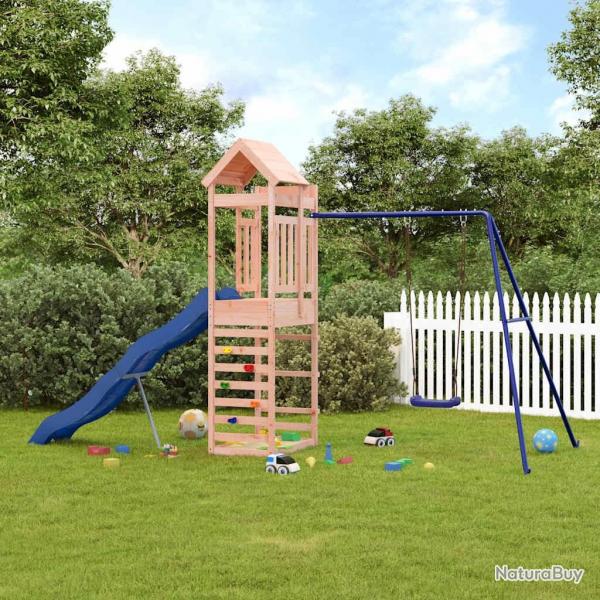 Aire de jeux d'extrieur bois massif de douglas alsavelo
