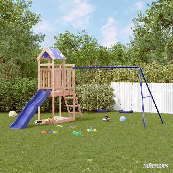 Aire de jeux d'extrieur bois massif de douglas alsavelo