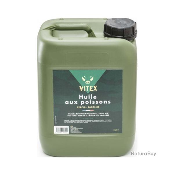 ATTRACTANT JERRYCAN VITEX HUILE AU POISSON 5L VITEX